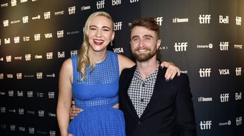 Erin Drake y Daniel Radcliffe. | AP