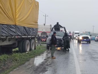 Fuerza Civil reforzó el miércoles la seguridad del municipio de Abasolo. | Agustín Martínez