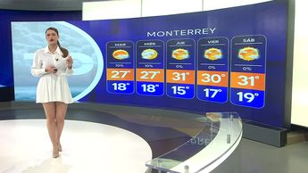 Pronóstico del tiempo para Monterrey, con Norma García - 03 de febrero de 2025