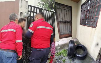Casa donde encontraron a bebé en Juárez | Agustín Martínez
