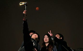 Eclipse de Luna en China / Reuters