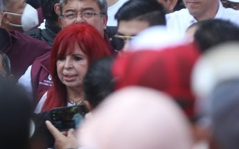 Marcha cuarto informe de gobierno AMLO / Araceli López