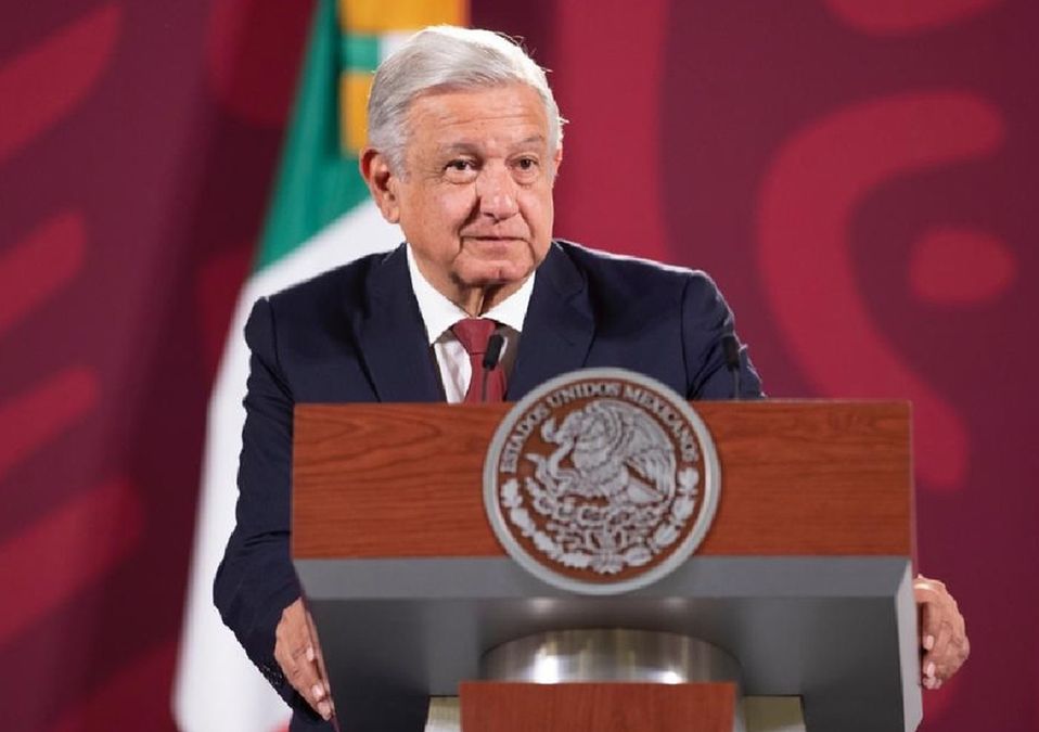 AMLO en La Mañanera. | Presidencia