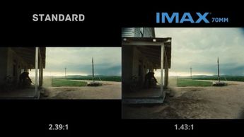 Así se ve el formato tradicional vs IMAX en el cine.| IMAX