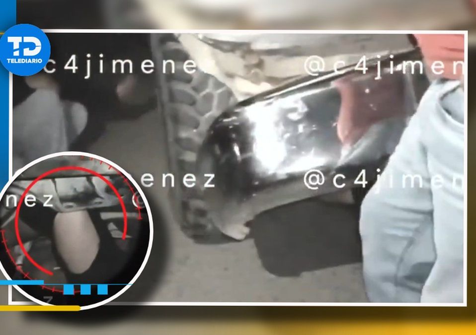 Los presuntos asaltantes atropellados por un conductor en Jiquipilco, Edomex fueron atendidos y trasladados de emergencia hospital / C4Jiménez