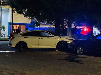 Se brindó atención médica a la otra persona afectada por el choque. | Vicente Torres Alfaro
