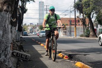 Las multas por invadir ciclovías en Puebla ya están estipuladas en el Código Reglamentario Municipal / Agencia EsImagen