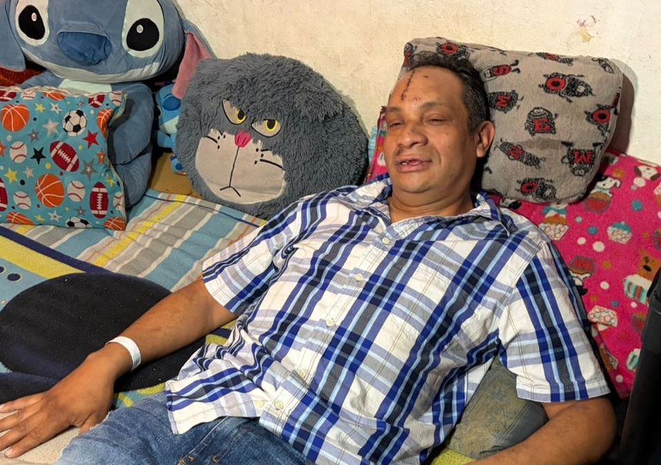 "Lo que me salvó la vida fue que mi esposa me obligó a salir de ahí": Ángel Miranda, trabajador rescatado. / Karla Guerrero