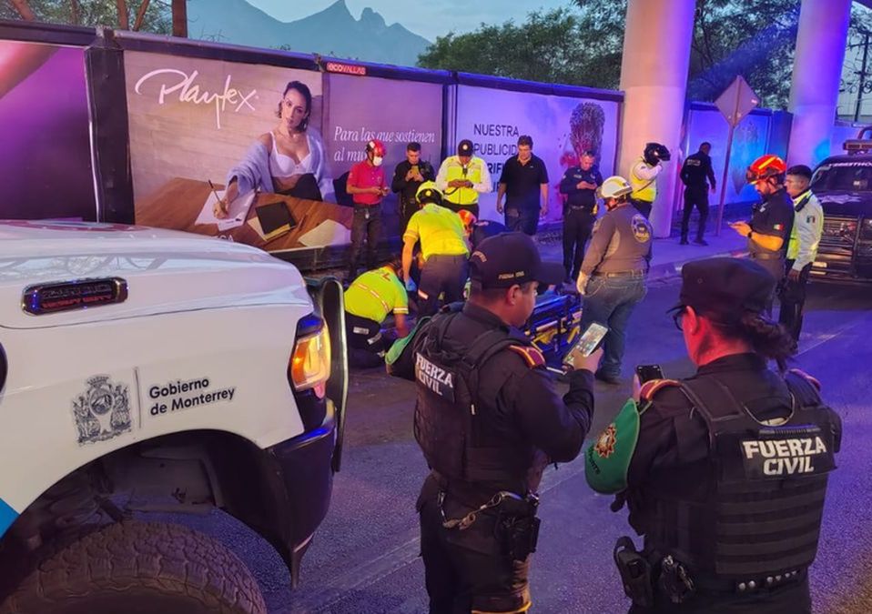 Tras revisar sus heridas, se comprobó que tenía fractura de cadera.
