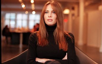 Melania Trump en Management Modeling Agency, en 1999 / The New York Times