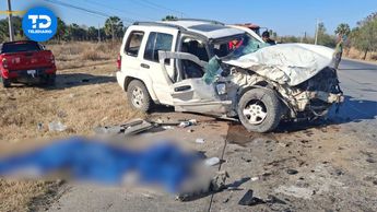 El accidente dejó cinco personas lesionadas.| Especial