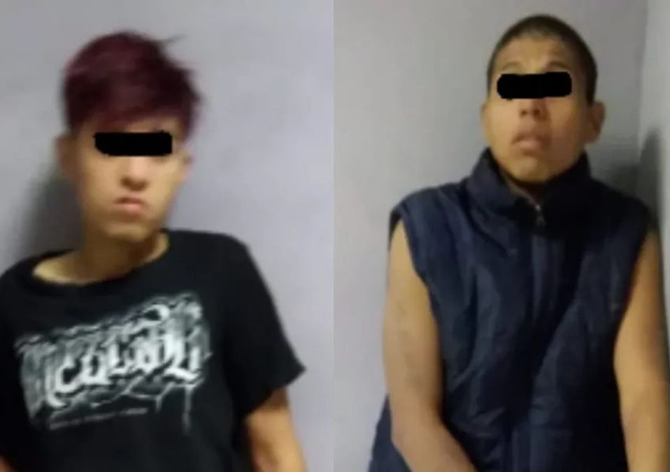 Detienen a 2 jóvenes tras persecución en Escobedo; aseguran auto robado y un arma