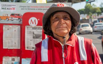 Para Margarita ser voceadora es algo muy honesto y algo que le gusta realizar | Melanie Torres