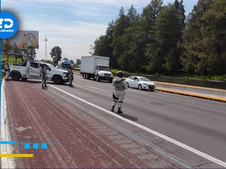 La Guardia Nacional Carreteras brinda apoyo a los usuarios de la autopista México-Puebla | Agencia Es Imagen