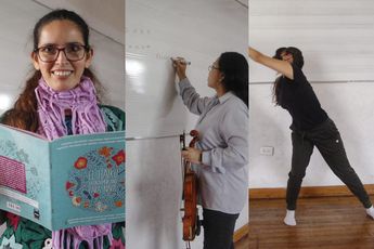 Maestras que impartirán clases de danza, poesía y música / Melanie Torres