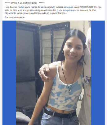 Alexa Angelyth Salazar Almaguer: joven desaparece en Apodaca, NL