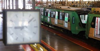 Horario del Metro en Monterrey. / Roberto Alanis