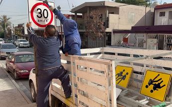 Autoridades refuerzan infraestructura vial en la zona tras accidente en Guadalupe. | Agustín Martínez