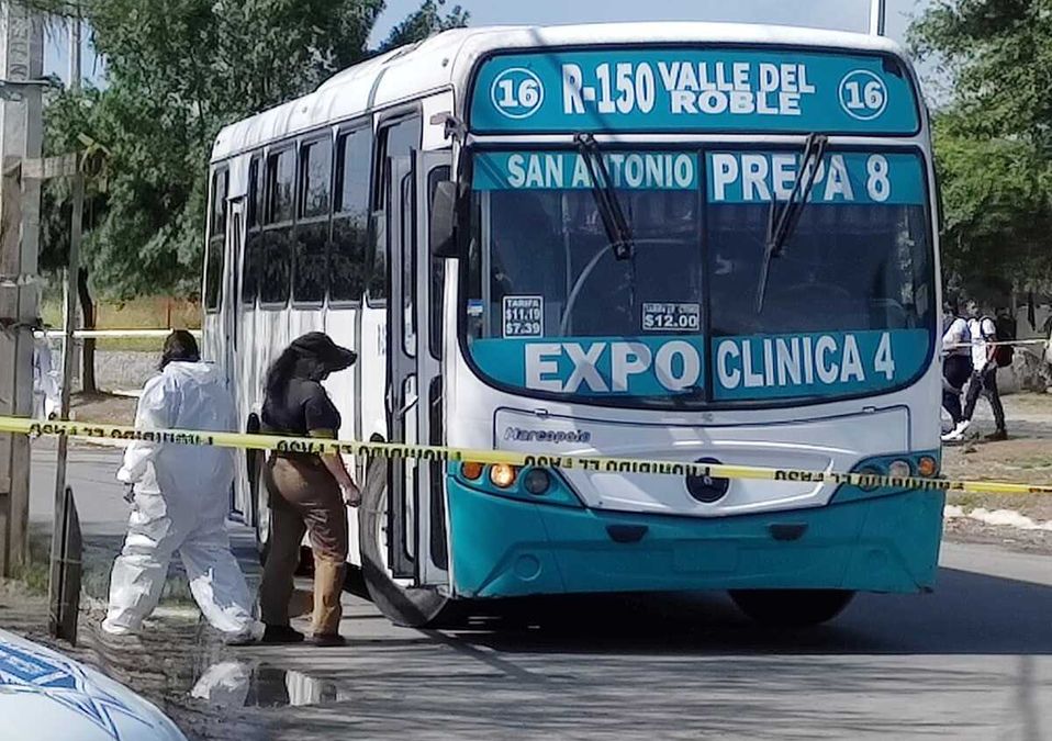 La víctima esperaba el camión cuando este lo impactó. | Agustín Martínez