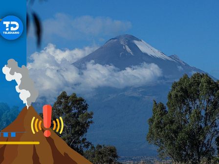 Volcán Popocatépetl ofrece espectacular fumarola durante las primeras semanas de octubre / Agencia Es Imagen
