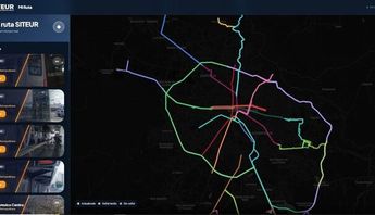 La página de Mi Ruta como es su interfaz al entrar y la muestra de todas las rutas disponibles | Mi Ruta vía plataforma web