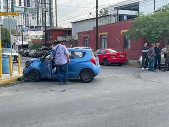Uno de los conductores se habría pasado el señalamiento de alto. | Marcela Cuevas