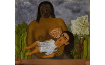 Mi nana y yo / Pintura de Frida Kahlo