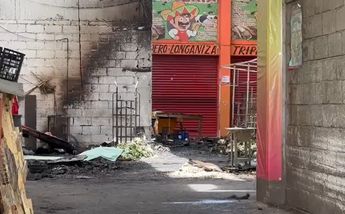 Central de Abasto de Toluca tras incendio / Mario C. Rodríguez