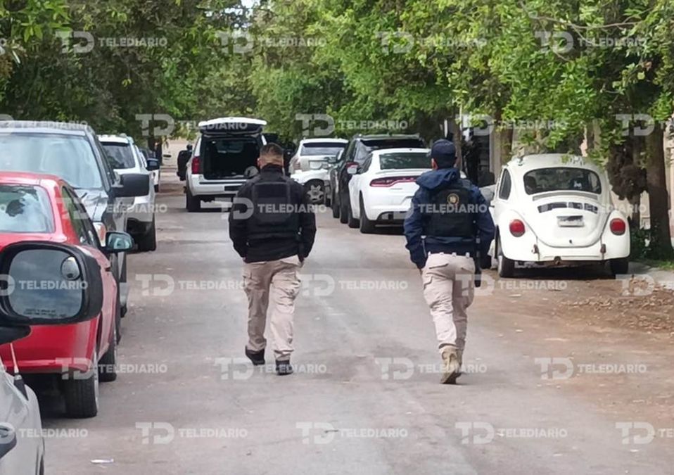 Realizan cateo en colonia Mitras Poniente en García, Nuevo León. | Fabricio Gallegos