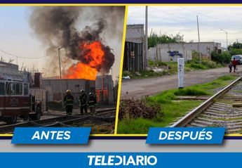 Vías del tren tras explosión en San Pablo Xochimehuacan | Andrés Lobato
