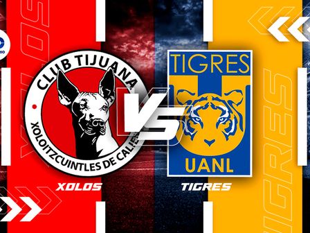 Los Xolos de Tijuana reciben a los Tigres de la UANL en la Jornada 15 del Apertura 2024. / Especial