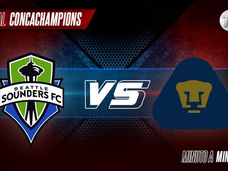 Sigue EN VIVO la final de Concachampions entre Seattle Sounders y Pumas