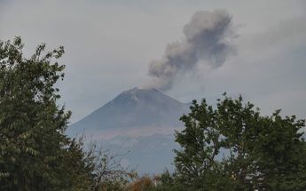 Actividad del volcán Popocatépetl / Melanie Torres
