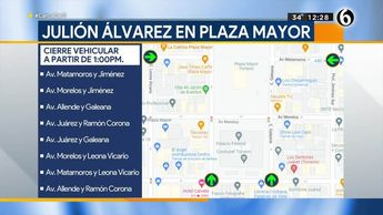 Estas calles estarán cerradas por concierto de Julión Álvarez en Torreón