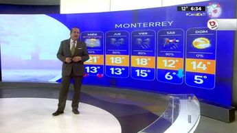 Pronóstico del tiempo para Monterrey, con Abimael Salas - 13 de febrero de 2024