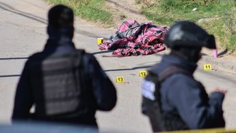 El cuerpo de José Ángel, de 26 años, quedó sin vida enfrente de la tortillería | Agencia Es Imagen