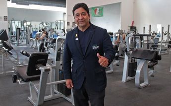 Mauricio García, presidente de la Asociación de Fisicoconstructivismo y Fitness de Puebla / Melanie Torres