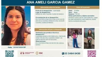 Ana Amelí tiene 19 años y mide 1.61 metros | Comisión de Búsqueda de Personas