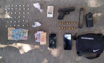 Objetos decomisados a los detenidos. | Cortesía