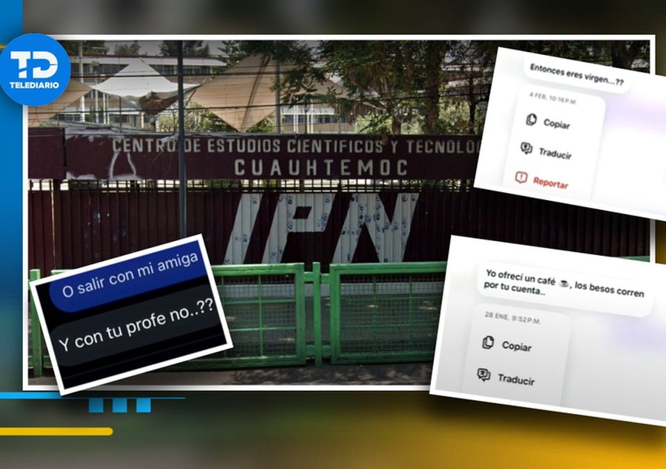 Profesor del IPN acosa a sus alumnas por mensaje