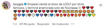 Reacción de Lucy Garza. | Especial