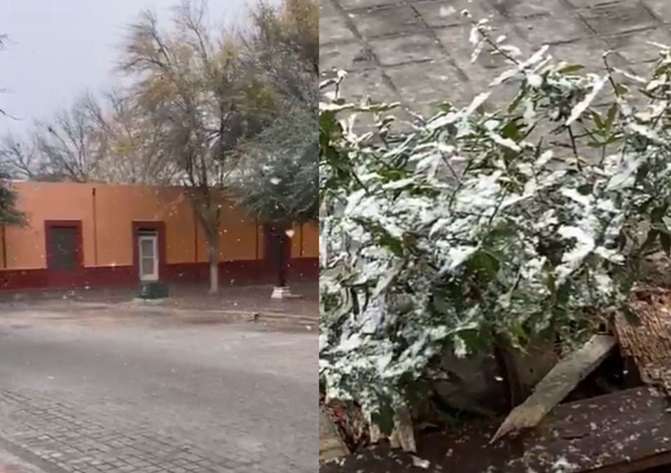 El descenso de temperatura asociado a un frente frío generó condiciones invernales y la presencia de aguanieve.| Especial