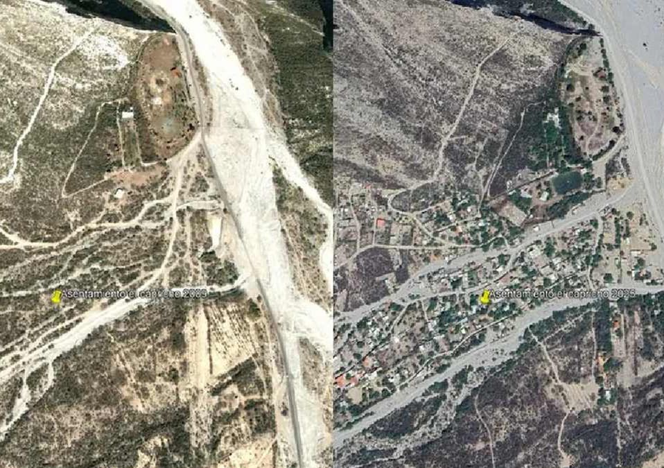 Imágenes satelitales confirman el crecimiento de la zona de La Huasteca. | Especial