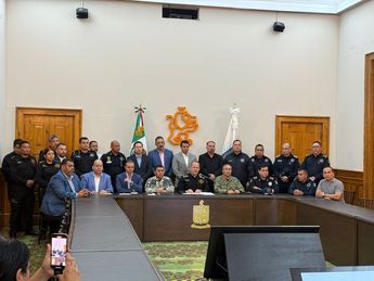 El secretario de Seguridad Pública de Nuevo León, Gerardo Escamilla anunció la medida. | Víctor González