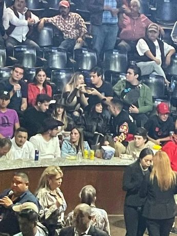 Jugadores de Chivas durante un palenque en Guadalajara