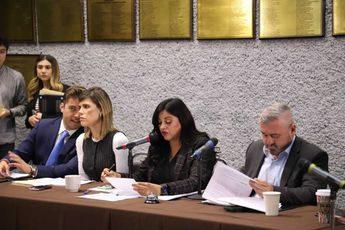Comisiones del Congreso de Nuevo León analizan la reforma contra el despojo. | Luis Guerra