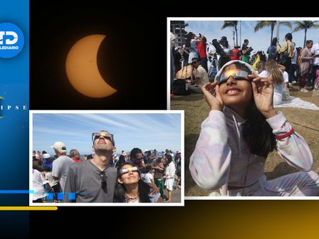 Eclipse solar en Jalisco 2024 / TELEDIARIO