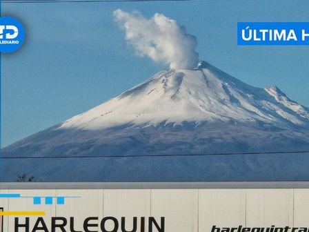El semáforo de alerta volcánica del Popocatépetl está en Amarillo Fase 2 HOY 24 de febrero 2025 / Andrés Lobato