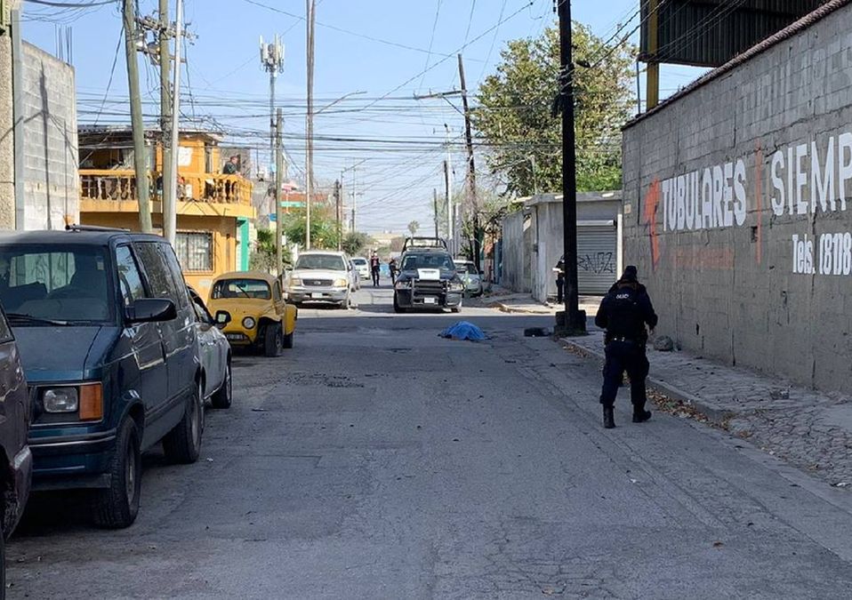 Hombre muerto en Guadalupe. / Pedro Delgado