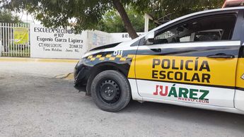 Reportan presunta amenaza de tiroteo en secundaria de Juárez, NL / Fabricio Gallegos